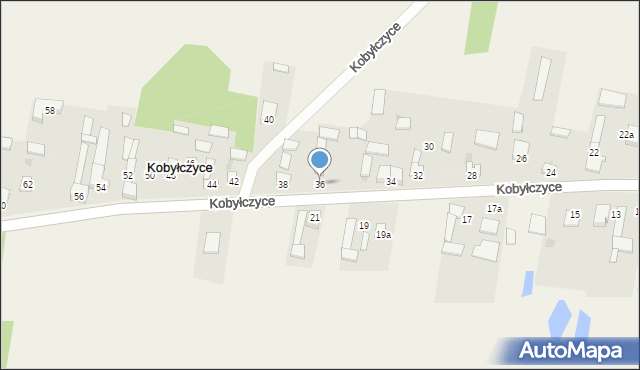 Kobyłczyce, Kobyłczyce, 36, mapa Kobyłczyce