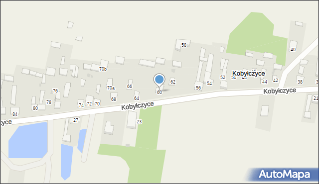 Kobyłczyce, Kobyłczyce, 60, mapa Kobyłczyce