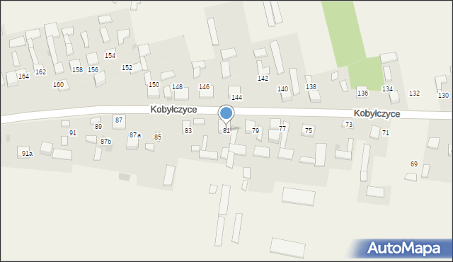Kobyłczyce, Kobyłczyce, 81, mapa Kobyłczyce