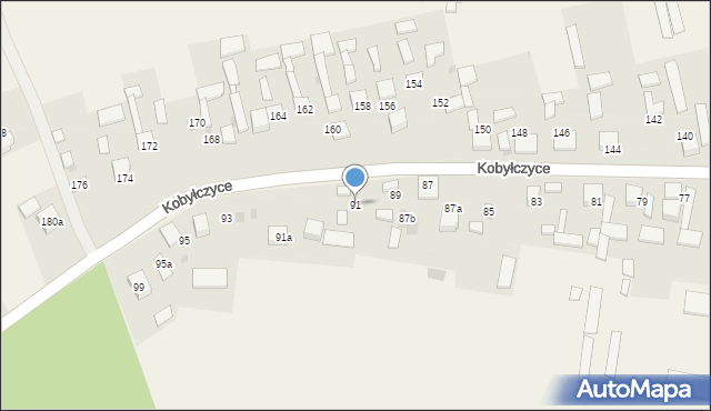 Kobyłczyce, Kobyłczyce, 91, mapa Kobyłczyce