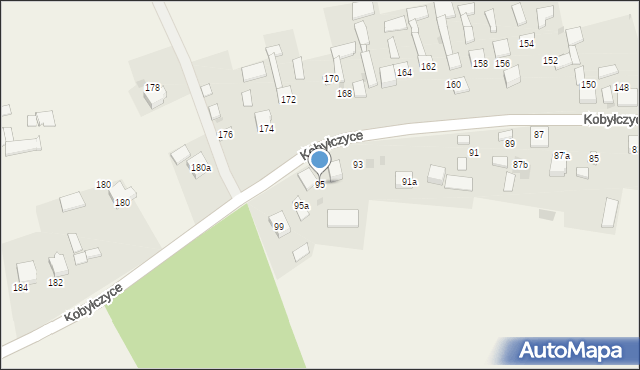 Kobyłczyce, Kobyłczyce, 95, mapa Kobyłczyce