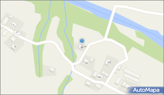 Kobyłczyna, Kobyłczyna, 84, mapa Kobyłczyna