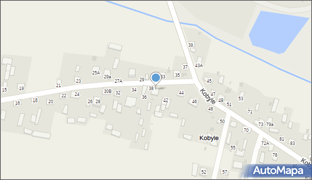 Kobyle, Kobyle, 40a, mapa Kobyle