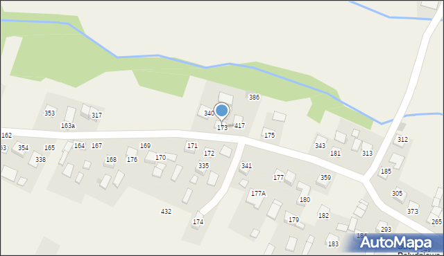 Kobyle, Kobyle, 173, mapa Kobyle