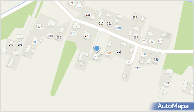 Kobyle, Kobyle, 217, mapa Kobyle