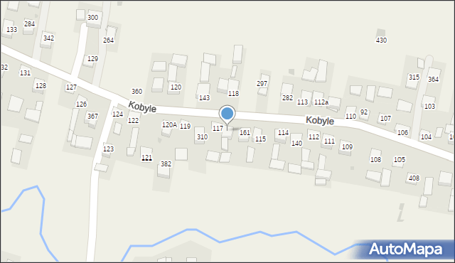 Kobyle, Kobyle, 314, mapa Kobyle