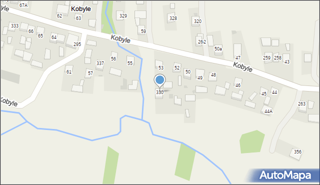 Kobyle, Kobyle, 330, mapa Kobyle