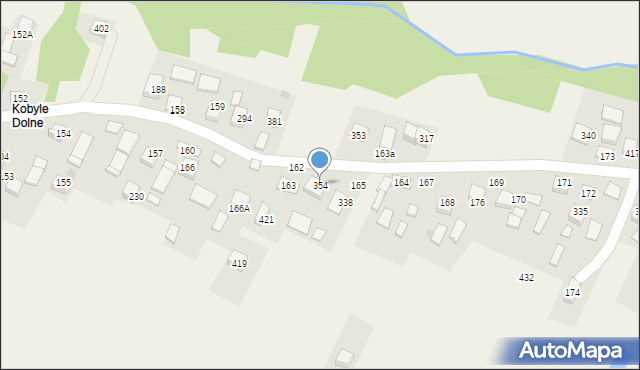 Kobyle, Kobyle, 354, mapa Kobyle