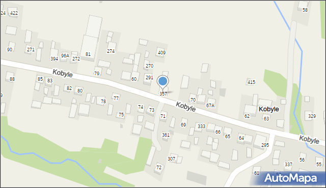 Kobyle, Kobyle, 357, mapa Kobyle