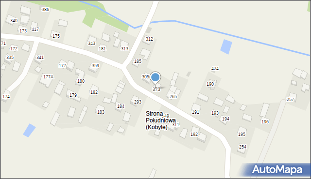 Kobyle, Kobyle, 373, mapa Kobyle