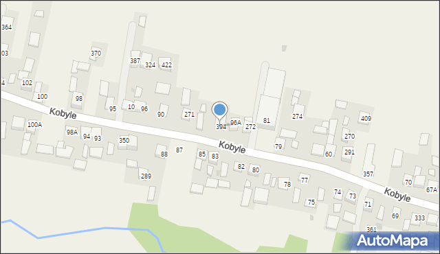 Kobyle, Kobyle, 394, mapa Kobyle