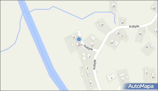 Kobyle, Kobyle, 10, mapa Kobyle