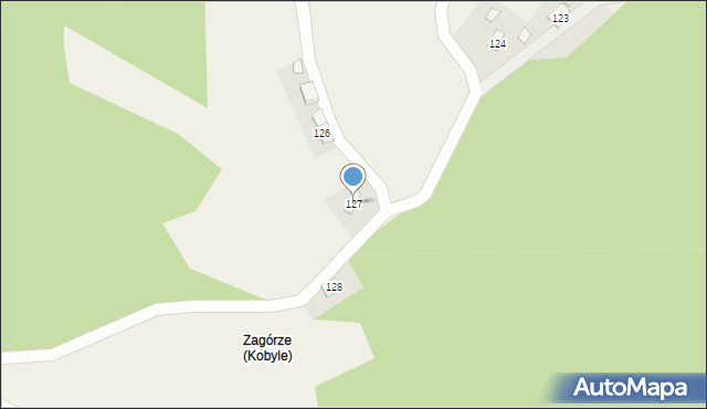 Kobyle, Kobyle, 127, mapa Kobyle