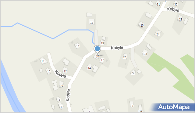 Kobyle, Kobyle, 16, mapa Kobyle