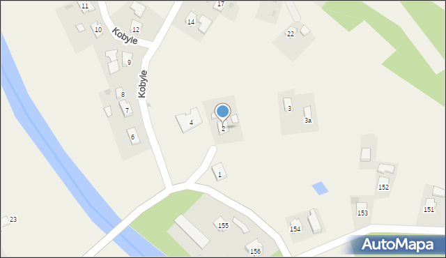 Kobyle, Kobyle, 2, mapa Kobyle