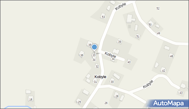 Kobyle, Kobyle, 33/1, mapa Kobyle