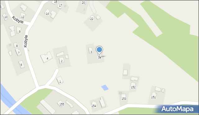 Kobyle, Kobyle, 3a, mapa Kobyle