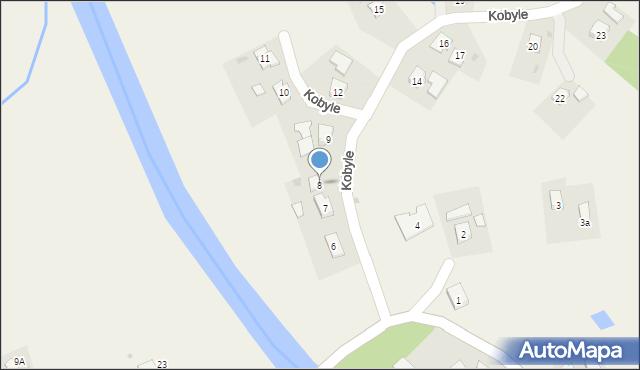 Kobyle, Kobyle, 8, mapa Kobyle