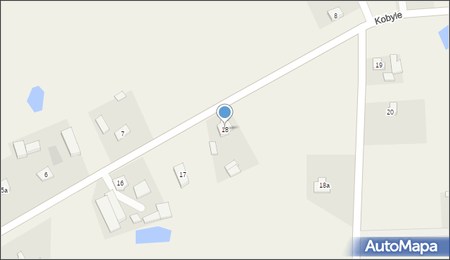 Kobyle, Kobyle, 18, mapa Kobyle