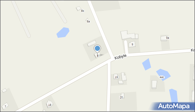 Kobyle, Kobyle, 8, mapa Kobyle
