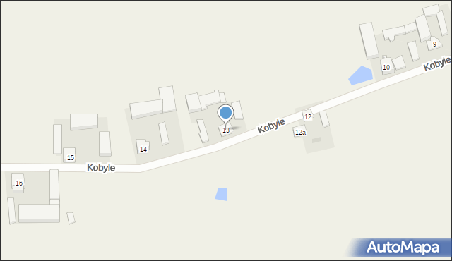 Kobyle, Kobyle, 13, mapa Kobyle