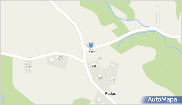 Kobylec, Kobylec, 291, mapa Kobylec