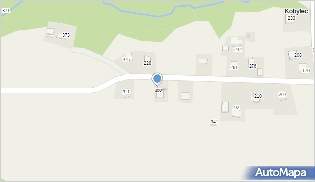 Kobylec, Kobylec, 300, mapa Kobylec