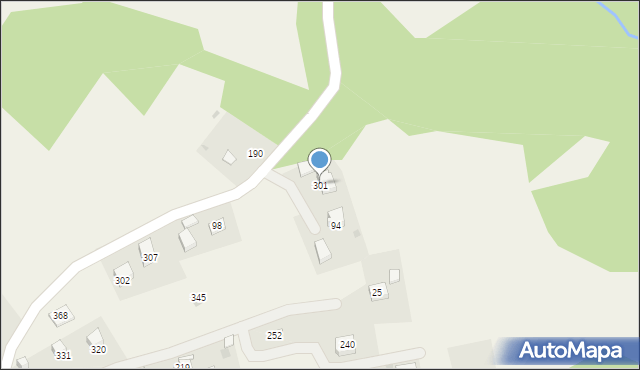 Kobylec, Kobylec, 301, mapa Kobylec