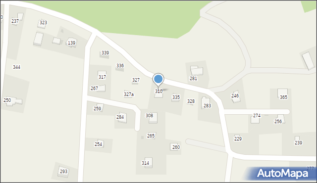 Kobylec, Kobylec, 310, mapa Kobylec