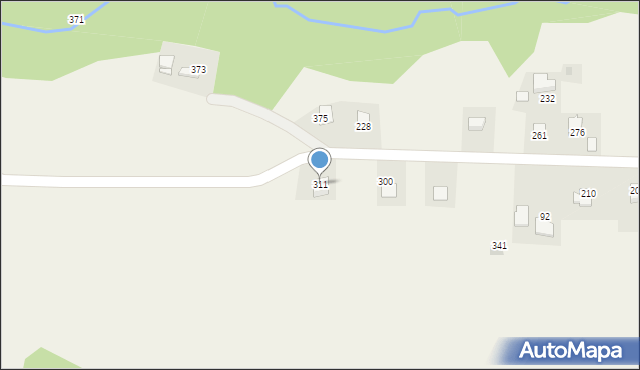 Kobylec, Kobylec, 311, mapa Kobylec