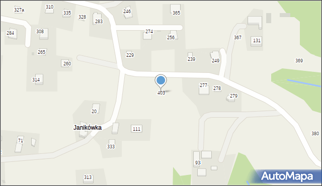 Kobylec, Kobylec, 403, mapa Kobylec