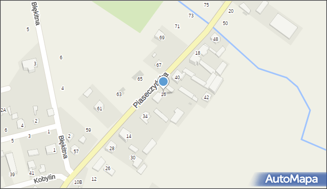 Kobylin, Kobylin, 16, mapa Kobylin