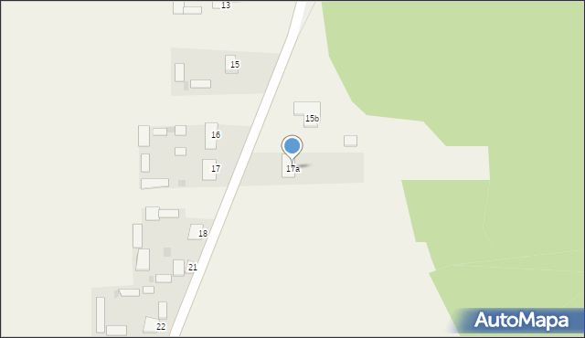 Kobylin, Kobylin, 17a, mapa Kobylin