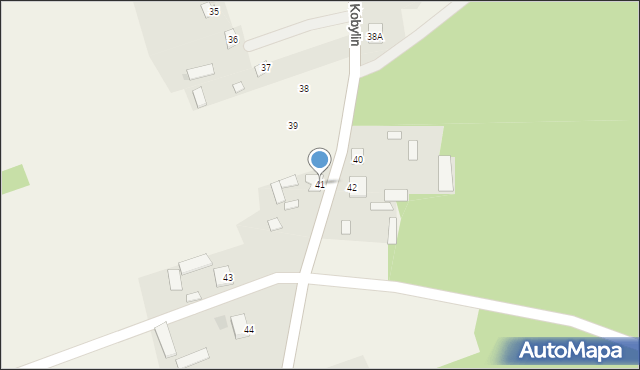 Kobylin, Kobylin, 41, mapa Kobylin