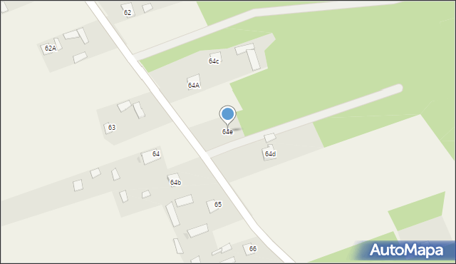 Kobylin, Kobylin, 64e, mapa Kobylin