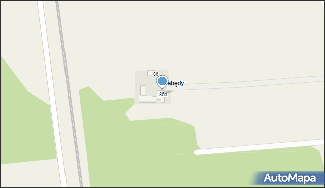 Kobylin, Kobylin, 86a, mapa Kobylin