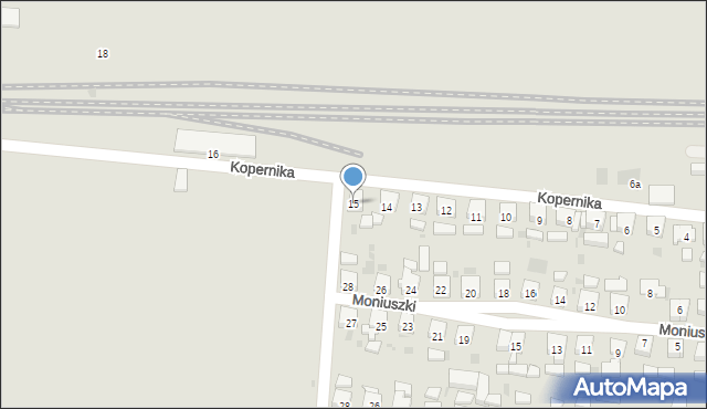 Kobylin, Kopernika Mikołaja, 15, mapa Kobylin
