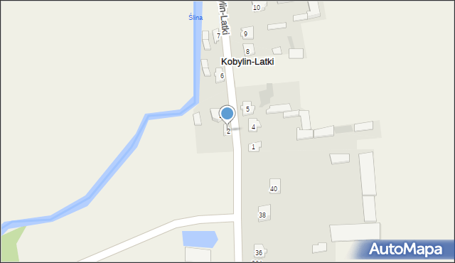 Kobylin-Latki, Kobylin-Latki, 2, mapa Kobylin-Latki