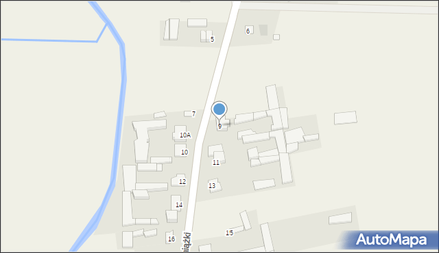 Kobylin-Pieniążki, Kobylin-Pieniążki, 9, mapa Kobylin-Pieniążki