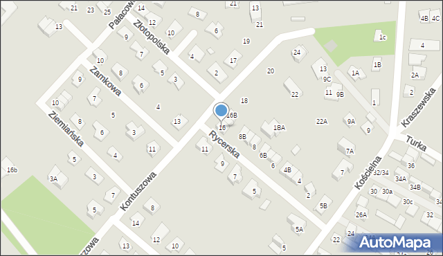Kobyłka, Kontuszowa, 16, mapa Kobyłka