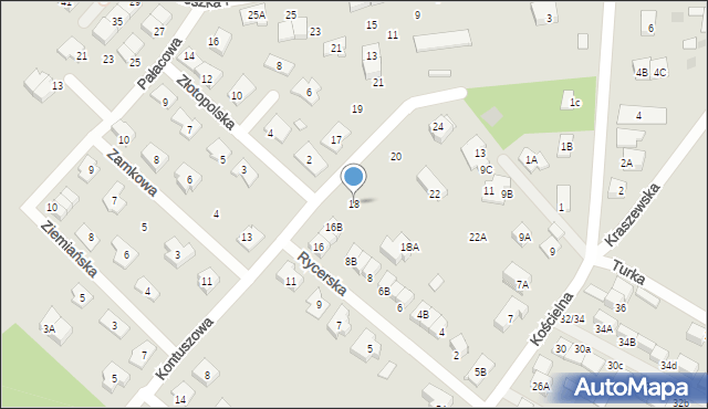 Kobyłka, Kontuszowa, 18, mapa Kobyłka