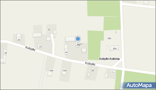 Kobyłki, Kobyłki, 45a, mapa Kobyłki