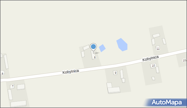 Kobylnica, Kobylnica, 8A, mapa Kobylnica