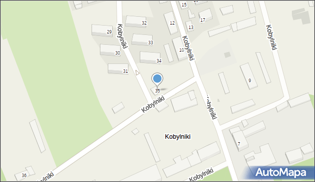 Kobylniki, Kobylniki, 35, mapa Kobylniki