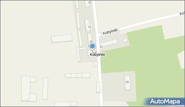 Kobylniki, Kobylniki, 13, mapa Kobylniki