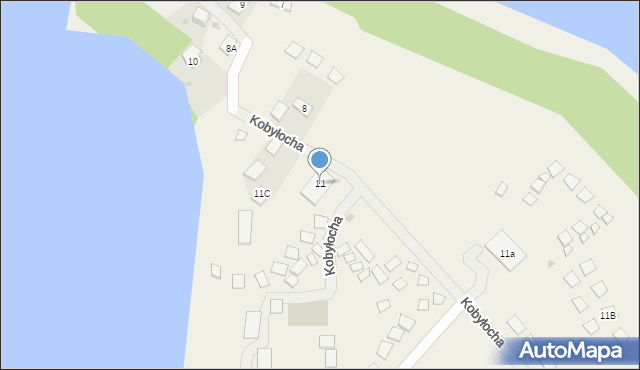 Kobyłocha, Kobyłocha, 11, mapa Kobyłocha
