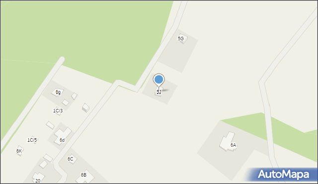 Kobyłocha, Kobyłocha, 5J, mapa Kobyłocha