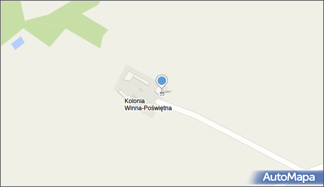 Koce-Basie, Koce-Basie, 55, mapa Koce-Basie