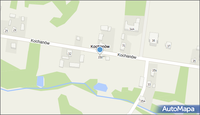 Kochanów, Kochanów, 33b, mapa Kochanów