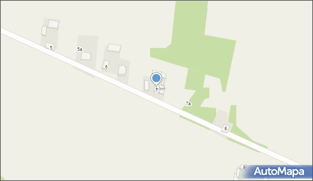 Kochanów, Kochanów, 7, mapa Kochanów